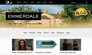 ITV.com Emmerdale Site